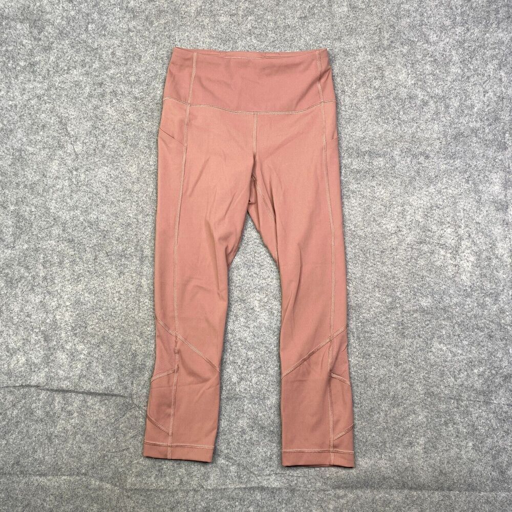Lululemon Wunder Train Crop Size 4 Dusty Pink lmw6bfws